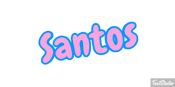 Santos Efecto de texto