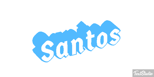 Santos Efecto de texto