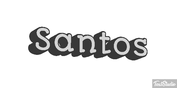 Santos Efecto de texto