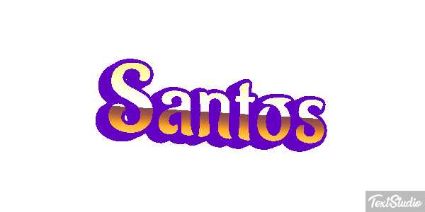 Santos Efecto de texto