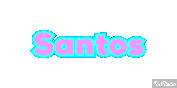 Santos Efecto de texto
