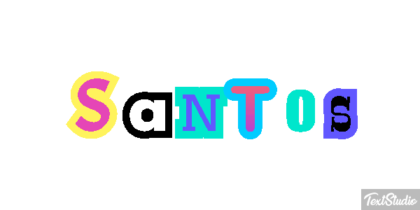 Santos Efecto de texto