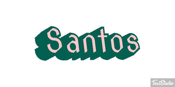 Santos Efecto de texto