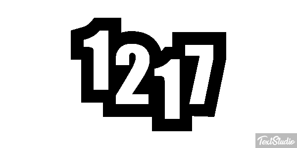 1217 Text effect