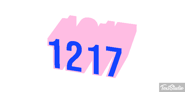 1217 Text effect
