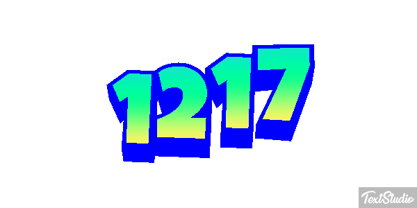 1217 Text effect