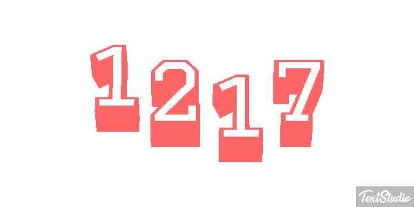 1217 Text effect