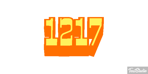 1217 Text effect