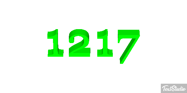 1217 Text effect