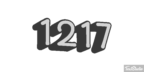 1217 Text effect