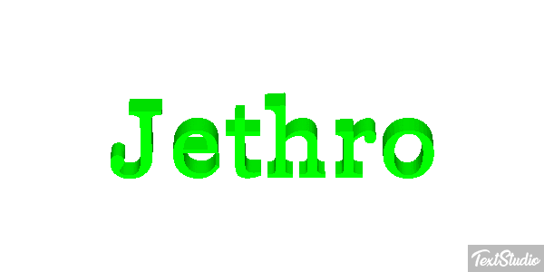 Jethro Text effect