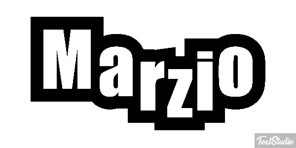 Marzio Effetto testo