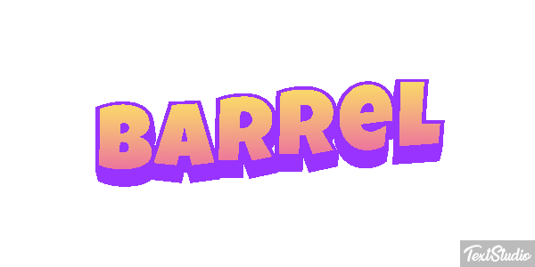 Barrel Effetto testo