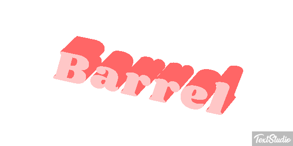 Barrel Effetto testo