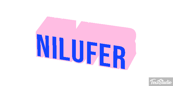 Nilüfer Efeito do texto