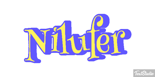 Nilüfer Efeito do texto