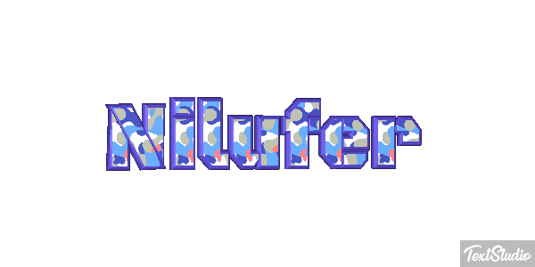 Nilüfer Efeito do texto