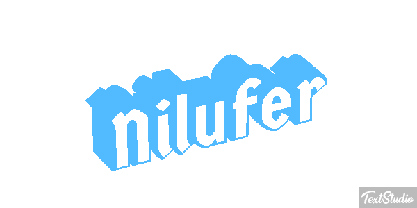 Nilüfer Efeito do texto