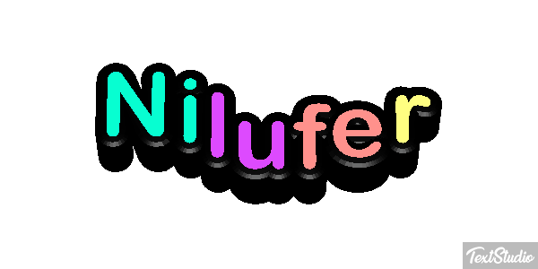 Nilüfer Efeito do texto