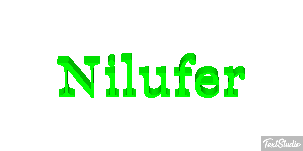 Nilüfer Efeito do texto