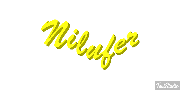 Nilüfer Efeito do texto