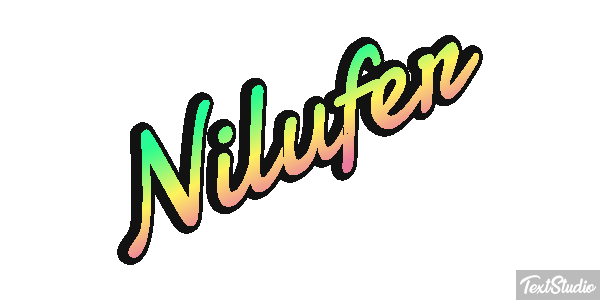 Nilüfer Efeito do texto