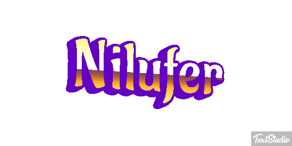 Nilüfer Efeito do texto
