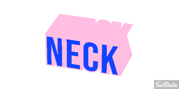 Neck Effetto testo