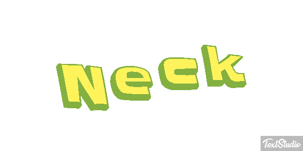 Neck Effetto testo
