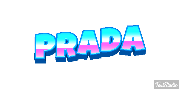 Prada Tekst effect