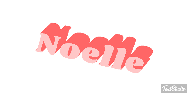 Noëlle Text effect