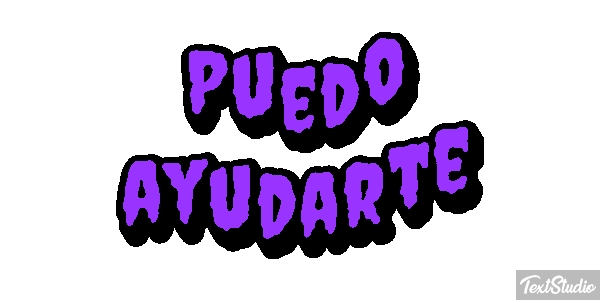 Puedo ayudarte Tekst effect