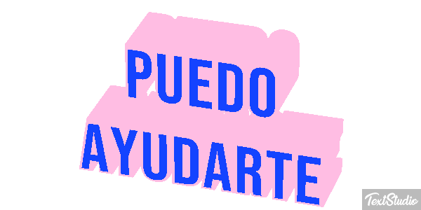 Puedo ayudarte Tekst effect