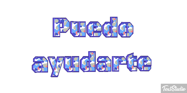 Puedo ayudarte Tekst effect
