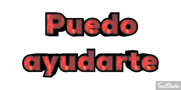 Puedo ayudarte Tekst effect