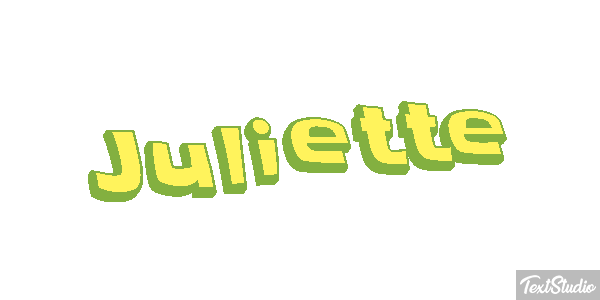 Juliette Efecto de texto