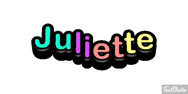 Juliette Efecto de texto