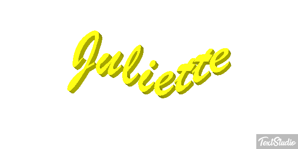 Juliette Efecto de texto