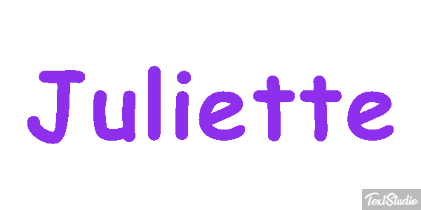 Juliette Efecto de texto