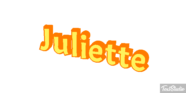 Juliette Efecto de texto