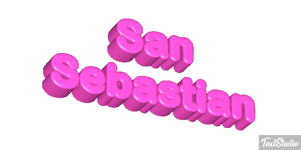 San Sebastián Efekt tekstowy