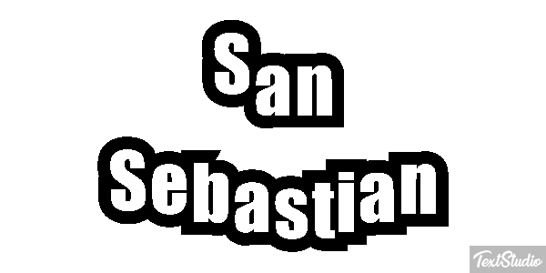 San Sebastián Efekt tekstowy