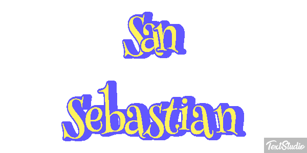 San Sebastián Efekt tekstowy