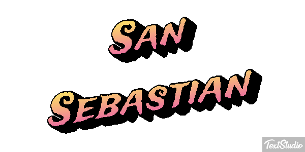 San Sebastián Efekt tekstowy