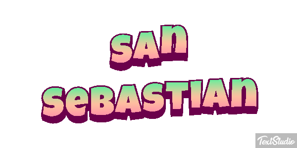 San Sebastián Efekt tekstowy