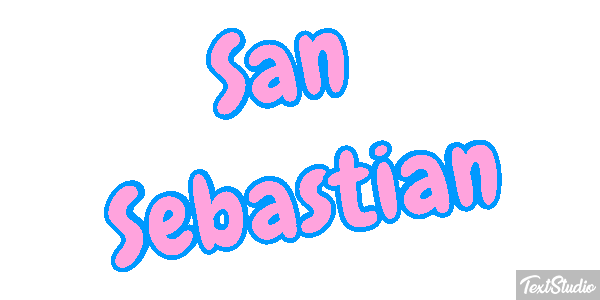 San Sebastián Efekt tekstowy