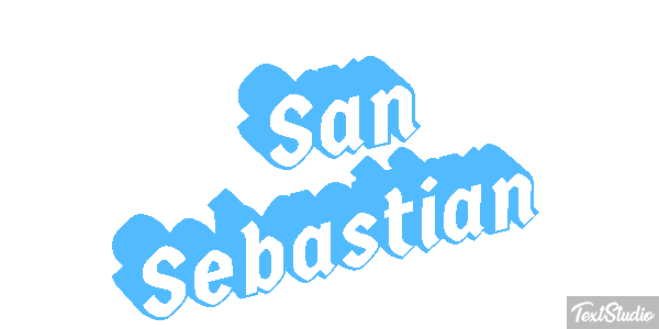 San Sebastián Efekt tekstowy