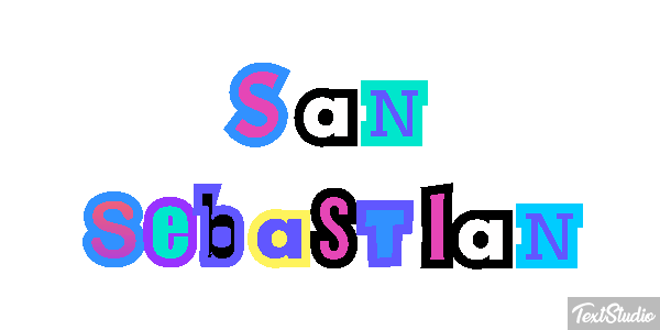 San Sebastián Efekt tekstowy
