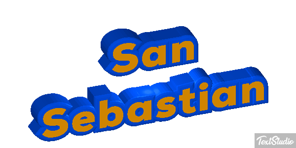 San Sebastián Efekt tekstowy
