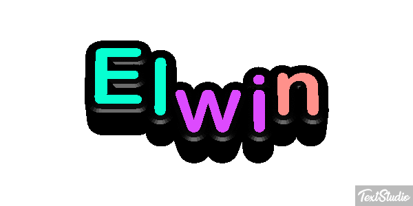 Elwin Efekt tekstowy